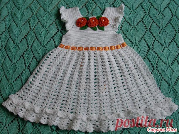 Платьица для сестричек - Вязание для детей - Страна Мам