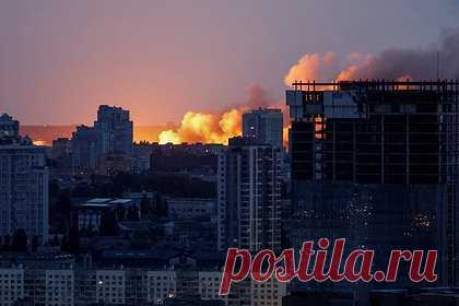 В Харькове загорелся военкомат