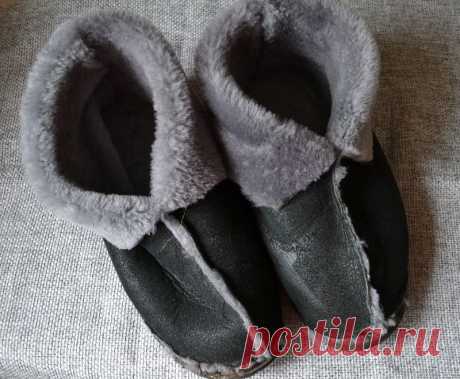 Любимая дубленка стала мала? Не беда. Сделайте из нее уютные и стильные угги.