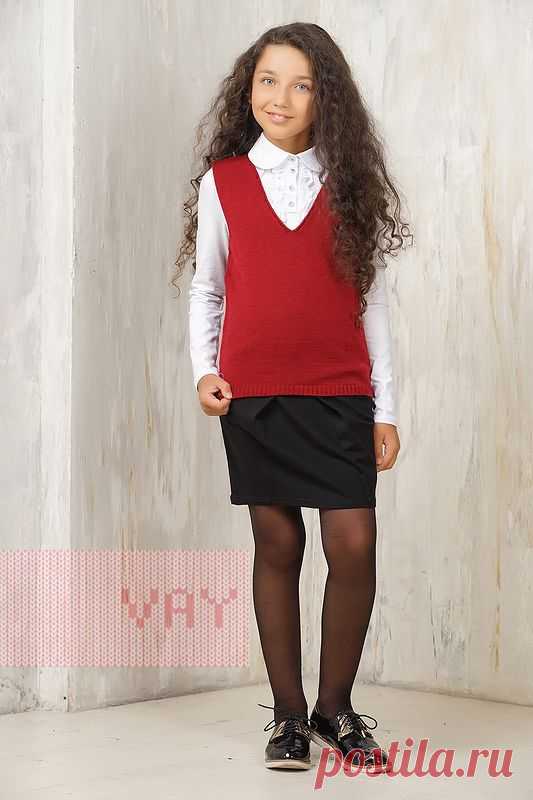 Школьная форма от марки VAY. Жилетки школьные для девочек от VAY (артикул 716), цветовое решение вишня. Ещё больше школьной формы марки ВЭЙ на наших сайтах. Официальное представительство бренда VAY: купить в розницу в магазине Согревай.ру https://www.sogrevay.ru, оптовые закупки на Ньювэй.ру https://www.newvay.ru