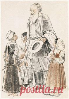 Anatoly Slepkov  Иллюстрации  Л.Н.Толстой  Подкидыш