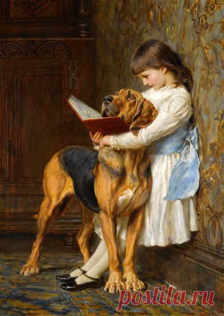 Самый преданный друг... | Briton Riviere