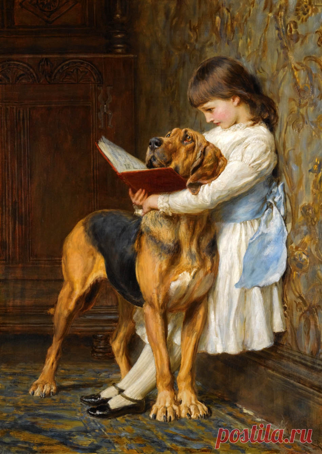 Самый преданный друг... | Briton Riviere