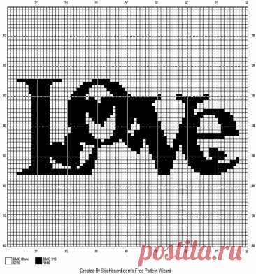 Пин на доске xstitch love