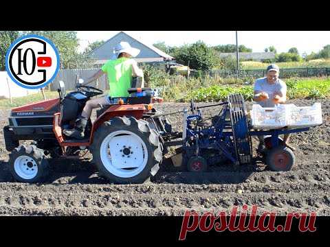 Сделал  КАРТОФЕЛЕУБОРОЧНЫЙ комбайн к МИНИТРАКТОРУ!!! POTATO harvester to MINITRACTOR !!!