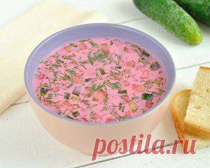 Холодный свекольный суп - Простые рецепты Овкусе.ру
