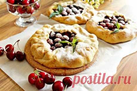 Мини-галеты с черешней