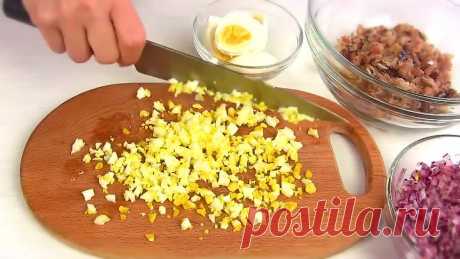 Оригинальная закуска на праздничный стол из компёной скумбрии