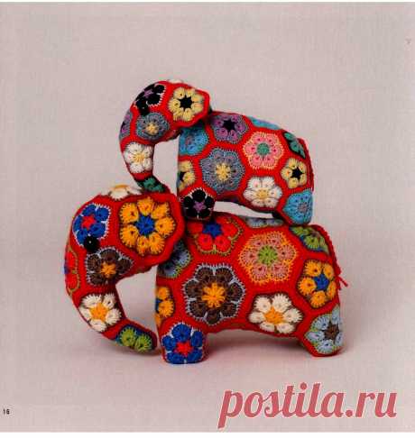 Flower Motif de Tsukuru Amigurumi to Komono.