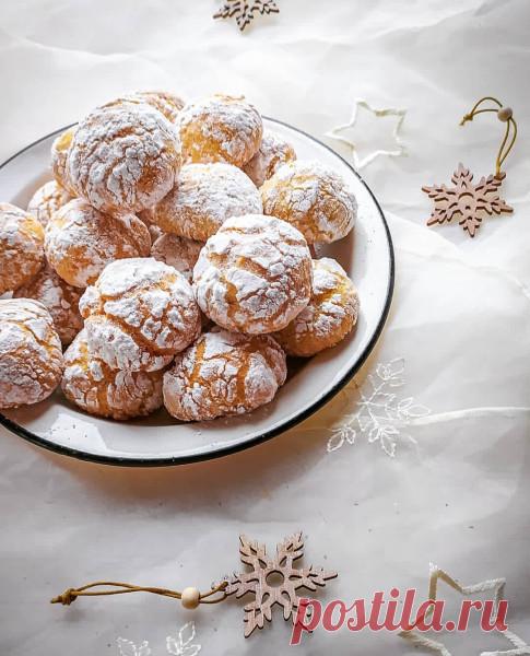 Печенье с трещинками тыквенное Пока осень ещё не закончилась,срочно приготовьте эти уютные печеньки. Если вы вдруг не любите тыкву. Не переживайте, она абсолютно не будет чувствоваться. РЕЦЕПТ: 