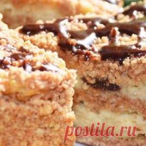 Великолепный пирог с творогом и черносливом. Идеальный десерт!