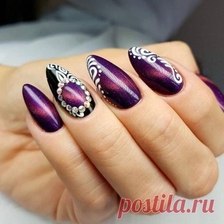 Как сделать маникюр «кошачий глаз»: идеи дизайна, описание и фото . Милая Я