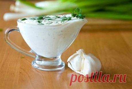Огуречный соус вместо майонеза