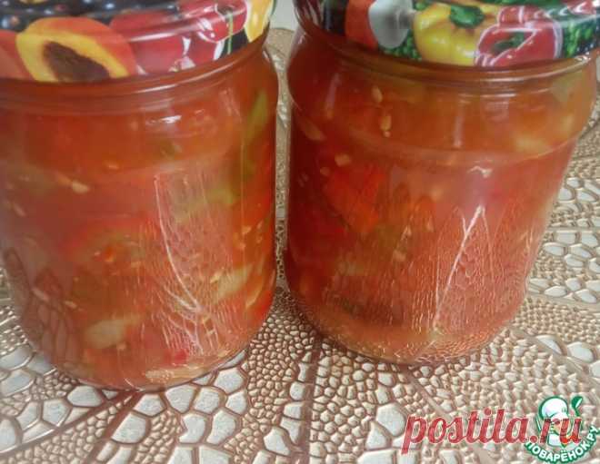 Лечо без уксуса и масла – кулинарный рецепт