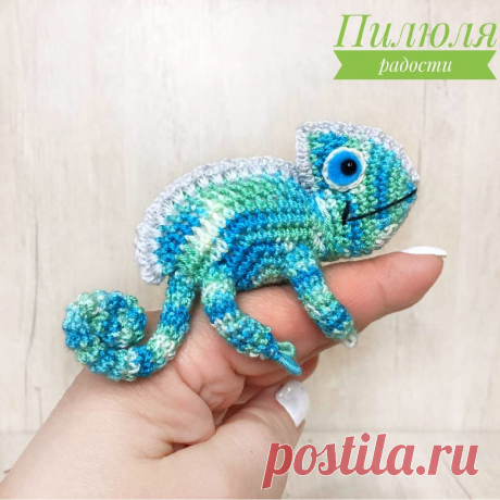 PDF Геккончик крючком. FREE crochet pattern; Аmigurumi toy patterns. Амигуруми схемы и описания на русском. Вязаные игрушки и поделки своими руками #amimore - маленький геккон, ящерица, ящерка.