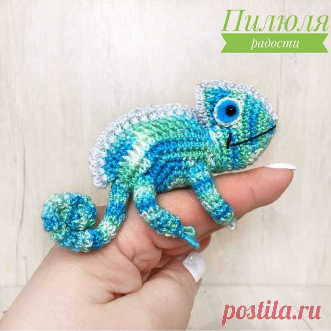 PDF Геккончик крючком. FREE crochet pattern; Аmigurumi toy patterns. Амигуруми схемы и описания на русском. Вязаные игрушки и поделки своими руками #amimore - маленький геккон, ящерица, ящерка.