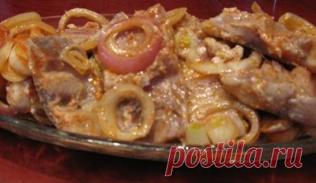 Сельдь маринованная по-корейски