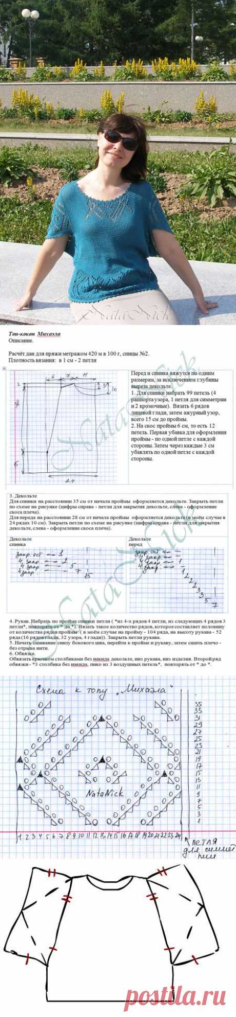 Топ-кокон Михаэла автор NataNick с осинки