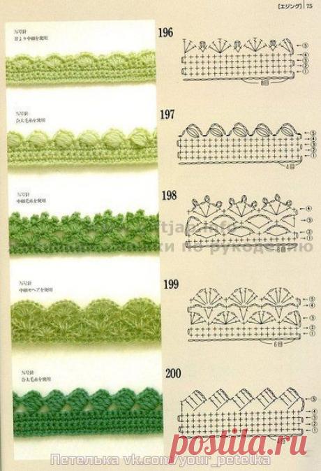 Коллекция бордюров.