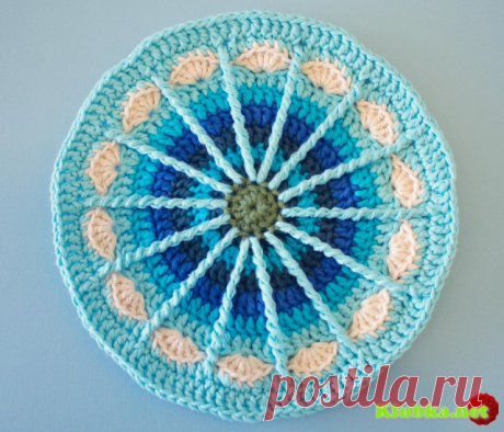 САЛФЕТКА — ПОДСТАВКА ПОД ГОРЯЧЕЕ КРЮЧКОМ | Klubka.net