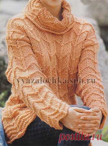 *Пуловеры и Джемперы | ЕЛЕНА ВЯЗАЛОЧКА – Вязание Спицами и Крючком | Лушие Схемы и Модели Бесплатно