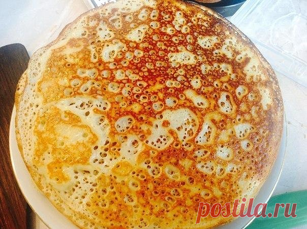 Ажурные блинчики. /кефир/