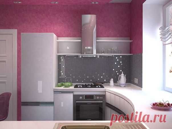 Дизайн маленькой кухни » Дизайн интерьеров