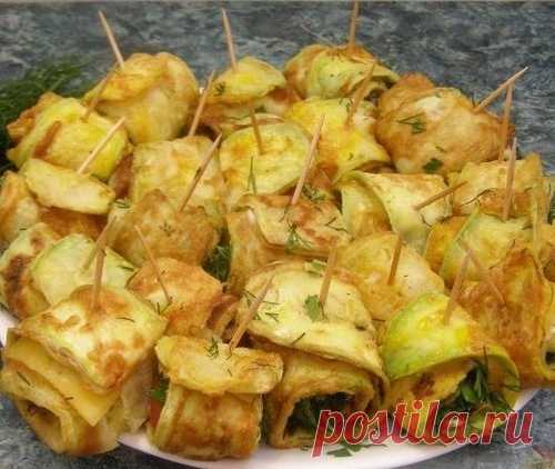 Жареные кабачки 