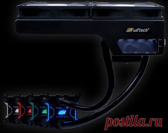 Ferra.ru - Система жидкостного охлаждения Swiftech H240-X отличается всеядностью