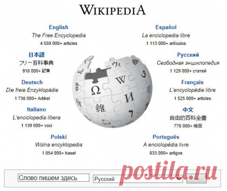 Самая продвинутая интернет Энциклопедия..