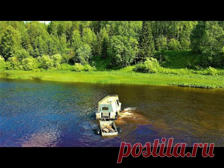 ПАРОВОЗ! СКВОЗЬ БОЛЬ И СЛЁЗЫ! +40 ЖЕСТОКИЕ УСЛОВИЯ / ТАЙГА, БОЛОТА / С ПРИЦЕПОМ, МЕТАЛЛОМ ЧЕРЕЗ РЕКУ