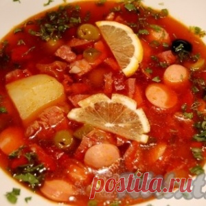 Как приготовить солянку мясную сборную