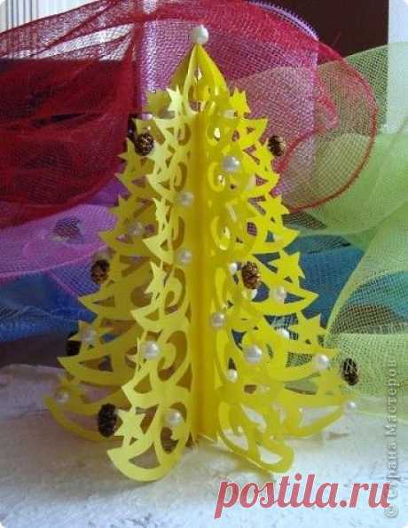 Бумажные ёлочки