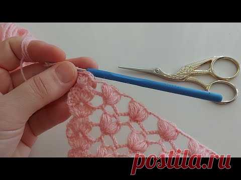 схема вязания шали / учебник по вязанию шали крючком / узоры треугольной шали / вязание шали