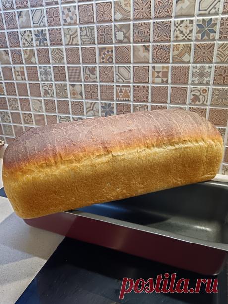 простой домашний хлеб кирпичик с тонкой хрустящей корочкой  | Ольга Шобутинская | Дзен