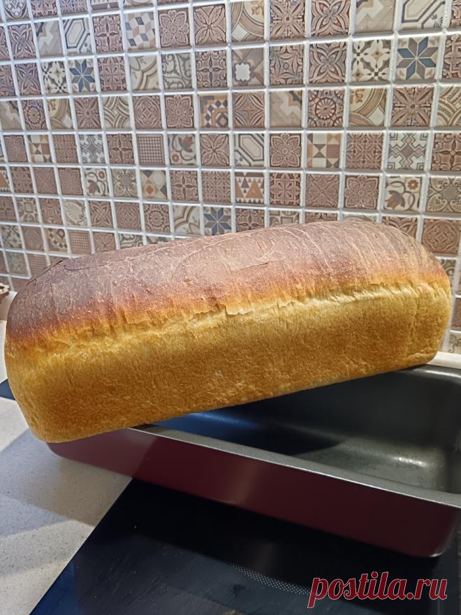 простой домашний хлеб кирпичик с тонкой хрустящей корочкой  | Ольга Шобутинская | Дзен