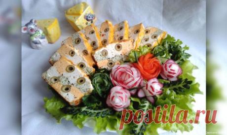 Цветной террин из курицы – HandMade39.ru