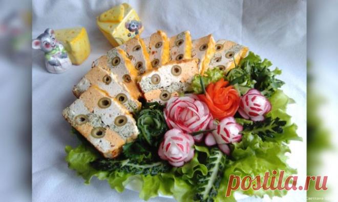 Цветной террин из курицы – HandMade39.ru