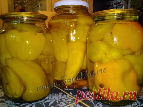 Перец на зиму для фарширования - рецепт с фото