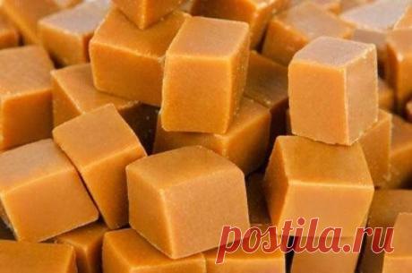 Лучшие кулинарные рецепты: Ириски "Тянучки" (на топлeном молоке)