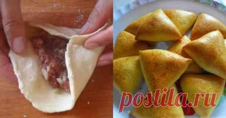 Посвящается всем обжорам. Самса на кефире с курицей и картофелем. Вкусно, быстро и без заморочек! — БЛИНЧИК