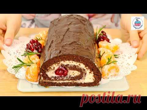 Обалденный БИСКВИТНЫЙ РУЛЕТ 