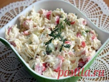 Красивый салат «Русалочка» — очень вкусное сочетание продуктов. «Уплывает» со стола первым! — Сад Заготовка