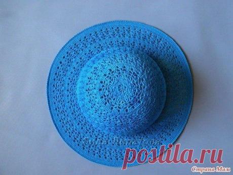 Летняя шляпа (Вязание крючком) – Журнал Вдохновение Рукодельницы
