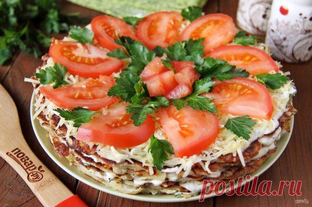 Овощной торт - пошаговый рецепт с фото на Повар.ру