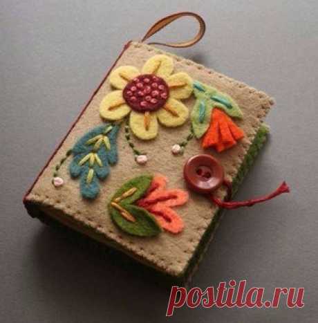 Потрясающая игольница-книжка