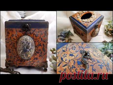 Vintage tissue box ♡♡♡