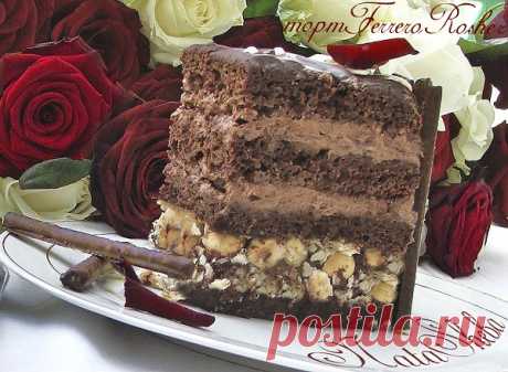 Торт Ферреро Роше (Ferrero Rocher Cake)