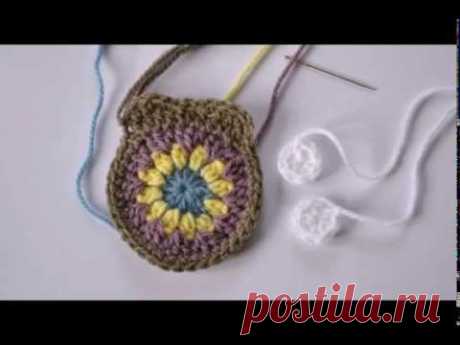 Как связать митенки девочке.How to tie mitts girl.