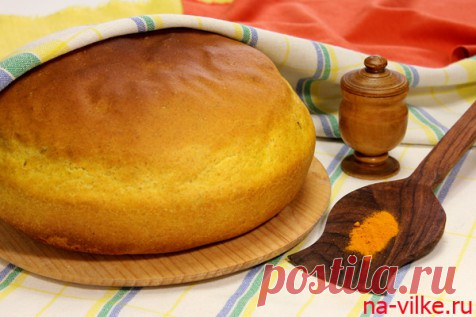 Постный пшенично-ржаной хлеб с куркумой и тмином
мука пшеничная – 3 стакана (стакан граненый)
мука ржаная – 100 г
теплая вода – 350 мл
дрожжи свежие – 10 г
соль – 1 ч. л.
сахар – 1/3 ст. л.
куркума – 1 ст. л. (без горки)
тмин (семена) – 1 ст. л
масло растительное – 2 ст. л.